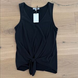 Black Sleeveless Top